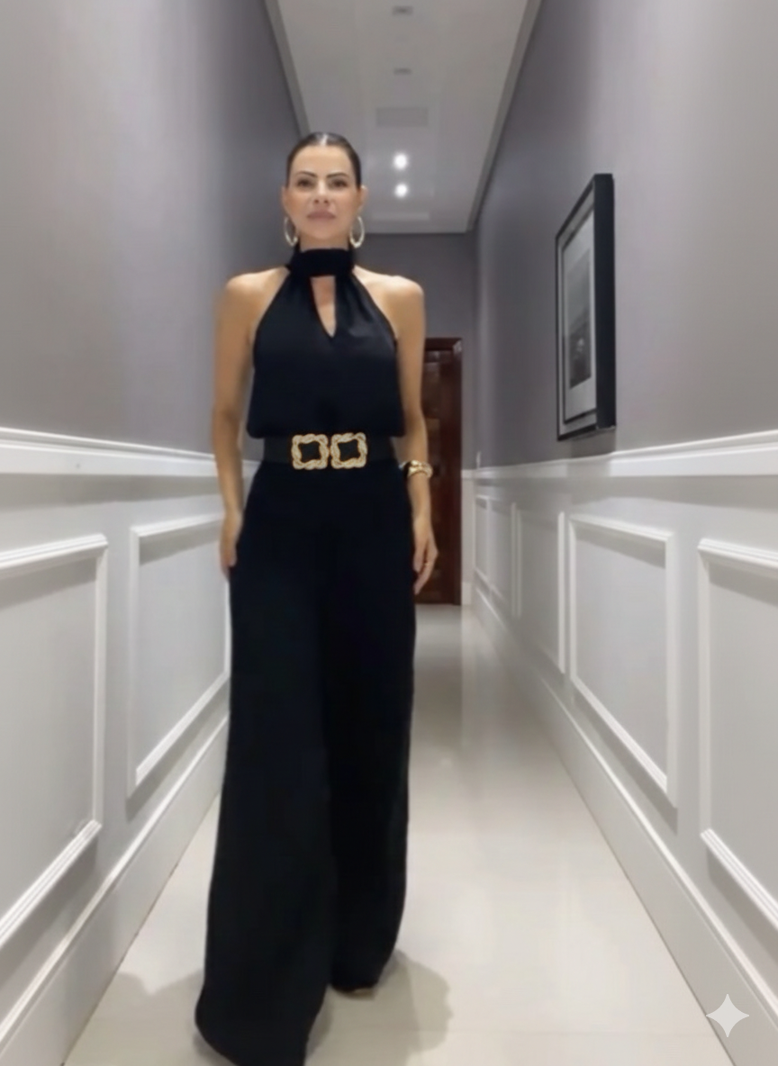 Alaina | Mono palazzo elegante y fluido