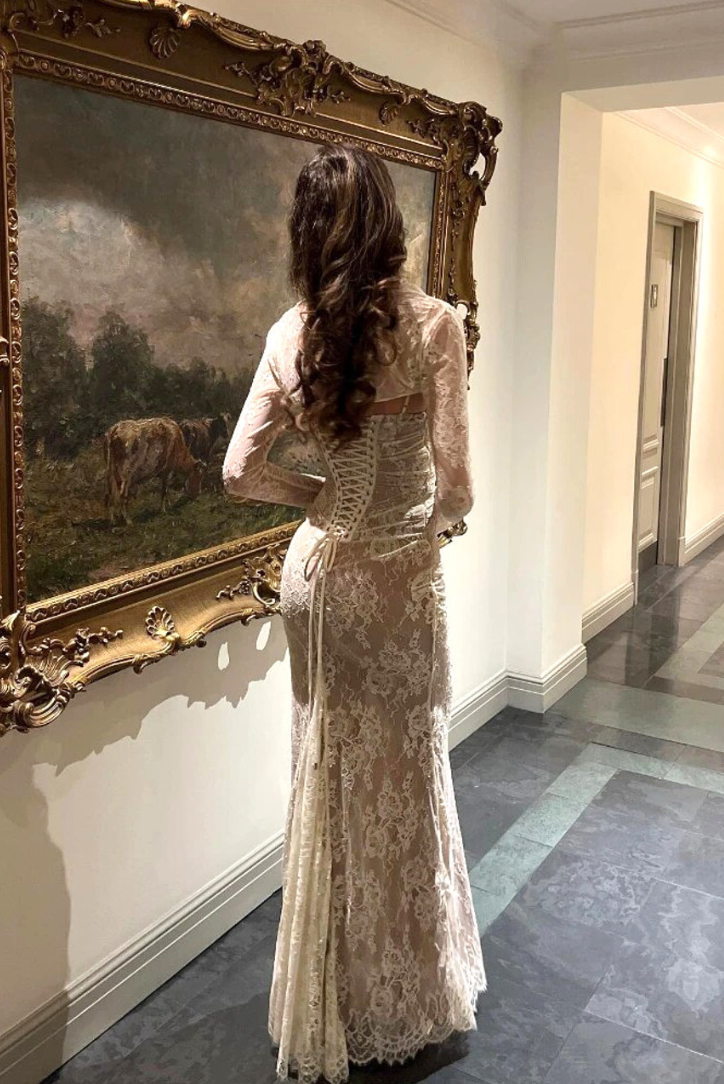 Alice | Vestido Largo de Encaje