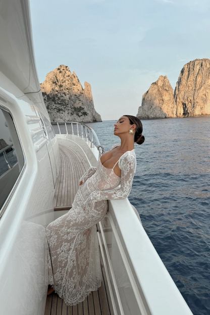 Alice | Vestido Largo de Encaje