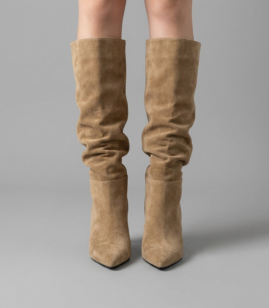 Valeria | Botas altas elegantes de tacón fino