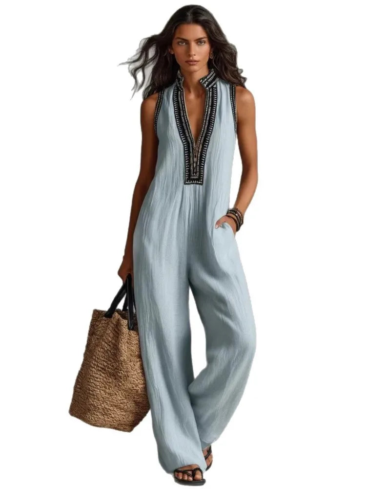 Guadalupe | Mono Mujer sin Mangas Cuello Alto