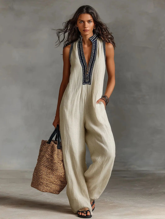 Guadalupe | Mono Mujer sin Mangas Cuello Alto